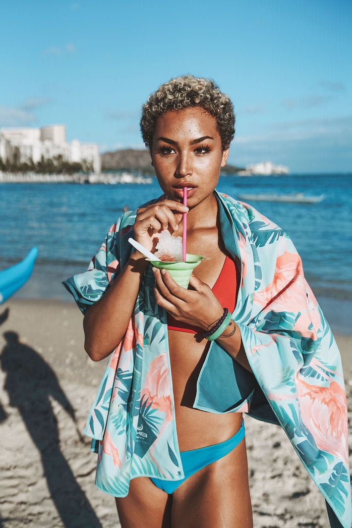 Hot Tropics Quick-Dry Beach Towel