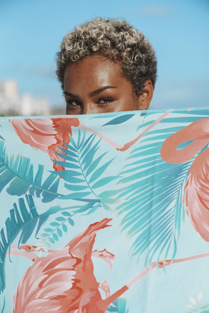 Hot Tropics Quick-Dry Beach Towel