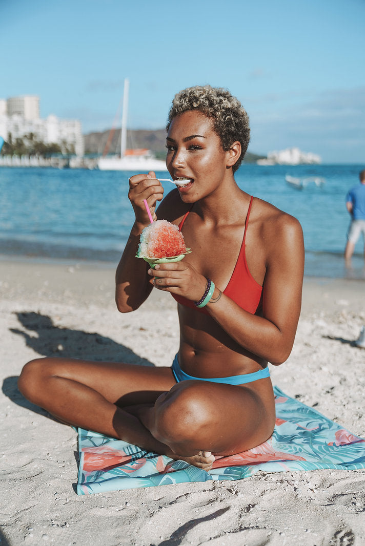 Hot Tropics Quick-Dry Beach Towel