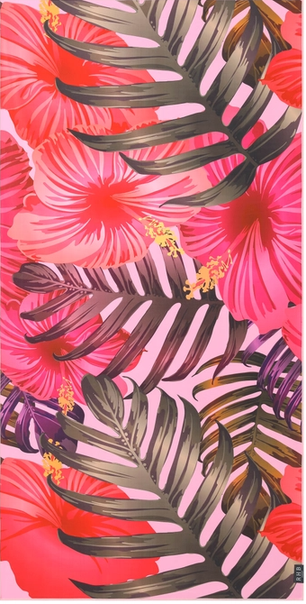 Hot Tropics Quick-Dry Beach Towel