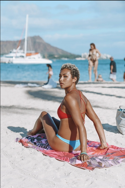 Hot Tropics Quick-Dry Beach Towel